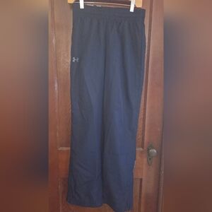 New Under Armour Men's Loose HeatGear Warm Up Pants With Zippers